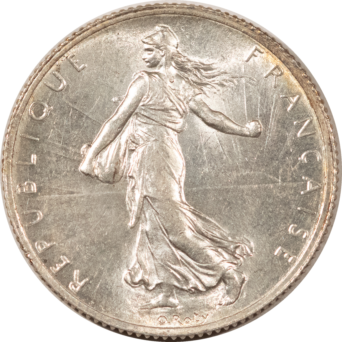 Bullion 1919 FRANCE SILVER 2 FRANCS .2685 OZ ASW KM-845.1 – UNCIRCULATED! Bullion 1919 FRANCE SILVER 2 FRANCS .2685 OZ ASW KM-845.1 – UNCIRCULATED!