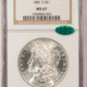 CAC Approved Coins 1884 $1 MORGAN DOLLAR – PCGS MS-64, OLD GREEN HOLDER, PQ++ CAC APPROVED! CAC Approved Coins 1884 $1 MORGAN DOLLAR – PCGS MS-64, OLD GREEN HOLDER, PQ++ CAC APPROVED!