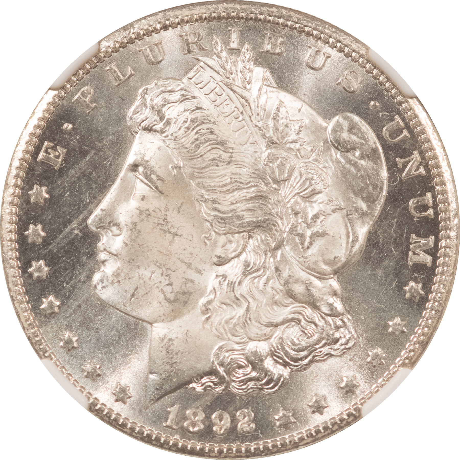 CAC Approved Coins 1892-CC $1 MORGAN DOLLAR NGC MS-63 BLAZING WHITE, PQ, CAC APPROVED! CARSON CITY! CAC Approved Coins 1892-CC $1 MORGAN DOLLAR NGC MS-63 BLAZING WHITE, PQ, CAC APPROVED! CARSON CITY!