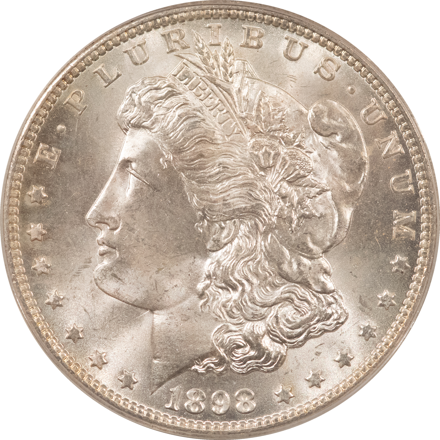 CAC Approved Coins 1898-O MORGAN DOLLAR, PCGS MS-64 OLD GREEN HOLDER PREMIUM QUALITY+ CAC APPROVED! CAC Approved Coins 1898-O MORGAN DOLLAR, PCGS MS-64 OLD GREEN HOLDER PREMIUM QUALITY+ CAC APPROVED!