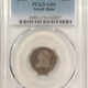 Capped Bust Dimes 1814 CAPPED BUST DIME, LARGE DATE – PCGS VG DET GOUGE, FAIRLY MINOR REVERSE MARK