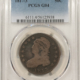 Early Halves 1817 181.7 CAPPED BUST HALF DOLLAR PUNCTUATED DATE PCGS GENUINE CLEANED VF DET Early Halves 1817 181.7 CAPPED BUST HALF DOLLAR PUNCTUATED DATE PCGS GENUINE CLEANED VF DET
