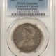 Early Halves 1811 CAPPED BUST HALF DOLLAR LG 8 PCGS GENUINE CLEANED VF DETAIL, NICE NEARLY XF Early Halves 1811 CAPPED BUST HALF DOLLAR LG 8 PCGS GENUINE CLEANED VF DETAIL, NICE NEARLY XF