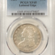 Early Halves 1834 CAPPED BUST HALF DOLLAR, SMALL DATE, SMALL LETTERS – PCGS AU-55, FLASHY!