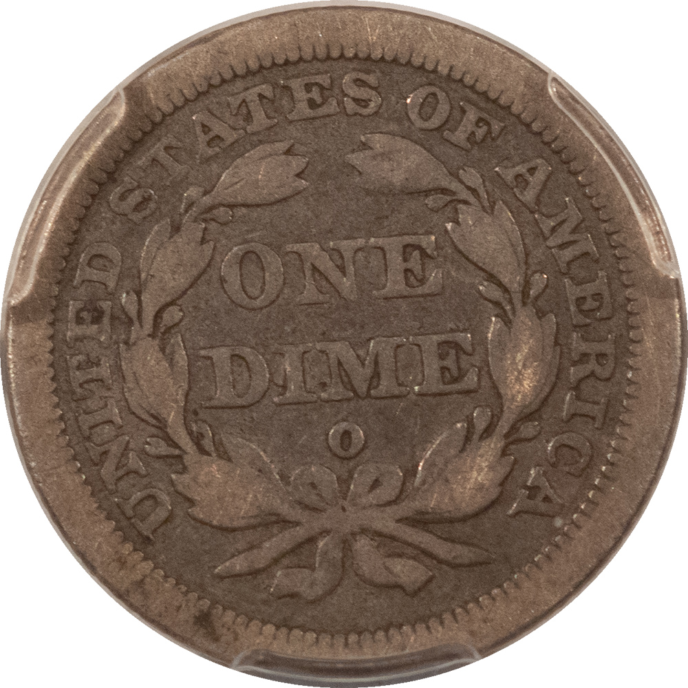 Dimes 1842-O LIBERTY SEATED DIME – PCGS VG-10, NICE ORIGINAL, LOOKS FINE! Dimes 1842-O LIBERTY SEATED DIME – PCGS VG-10, NICE ORIGINAL, LOOKS FINE!