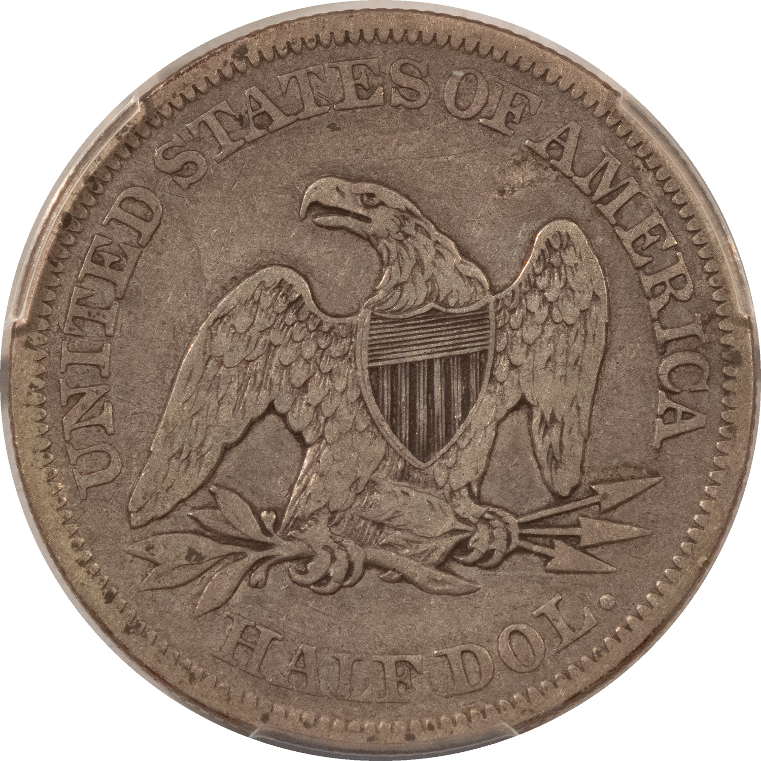 Half Dollars 1844 SEATED LIBERTY HALF DOLLAR – PCGS VF-20, NICE ORIGINAL! Half Dollars 1844 SEATED LIBERTY HALF DOLLAR – PCGS VF-20, NICE ORIGINAL!