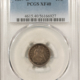 Dimes 1856-O LIBERTY SEATED DIME – PCGS GENUINE VF DETAILS, CLEANED!