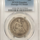 Half Dollars 1862 SEATED LIBERTY HALF DOLLAR – PCGS GENUINE CLEANED XF DETAIL, TOUGH DATE! Half Dollars 1862 SEATED LIBERTY HALF DOLLAR – PCGS GENUINE CLEANED XF DETAIL, TOUGH DATE!