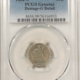 Dimes 1861-S LIBERTY SEATED DIME – PCGS F-12, TOUGH CIVIL WAR DATE!
