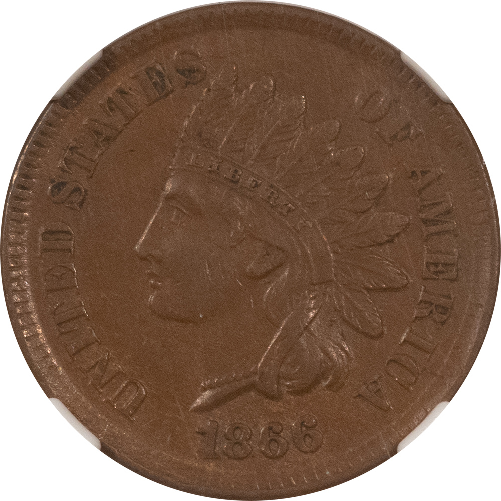 CAC Approved Coins 1866 INDIAN CENT – NGC AU-58 BN, ORIGINAL PREMIUM QUALITY! CAC APPROVED! CAC Approved Coins 1866 INDIAN CENT – NGC AU-58 BN, ORIGINAL PREMIUM QUALITY! CAC APPROVED!