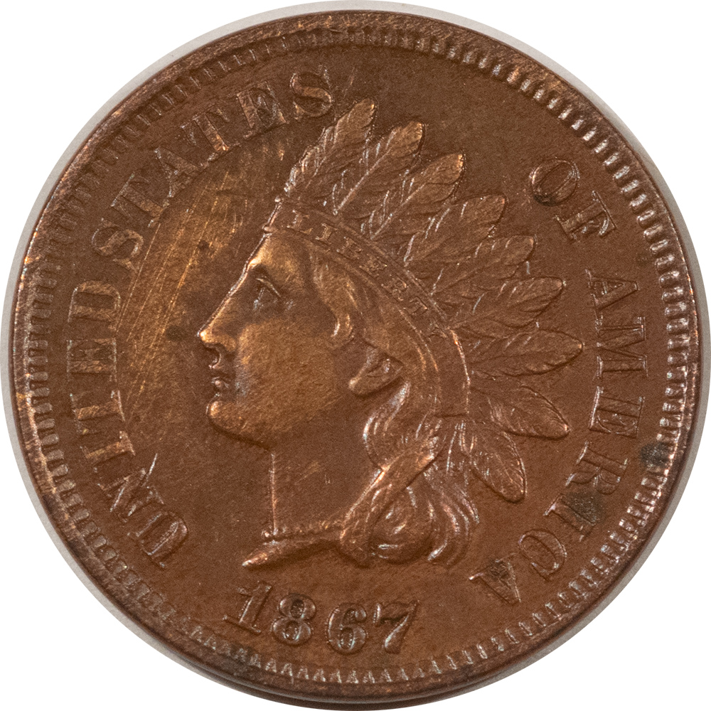 Indian 1867 INDIAN CENT – HIGH GRADE CIRCULATED EXAMPLE! Indian 1867 INDIAN CENT – HIGH GRADE CIRCULATED EXAMPLE!