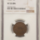 New Certified Coins 1865 FANCY 5 TWO CENT PIECE – NGC AU-53 BN