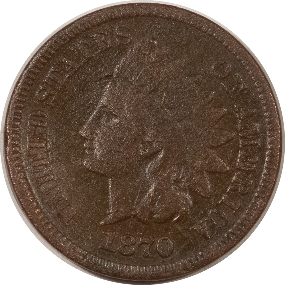 Indian 1870 INDIAN CENT – FILLER W/ ISSUE! Indian 1870 INDIAN CENT – FILLER W/ ISSUE!