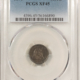 Half Dimes 1869 LIBERTY SEATED HALF DIME – PCGS GENUINE FINE DETAILS, CLEANED