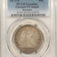 Half Dollars 1876 SEATED LIBERTY HALF DOLLAR – PCGS VG-08! NICE ORIGINAL!
