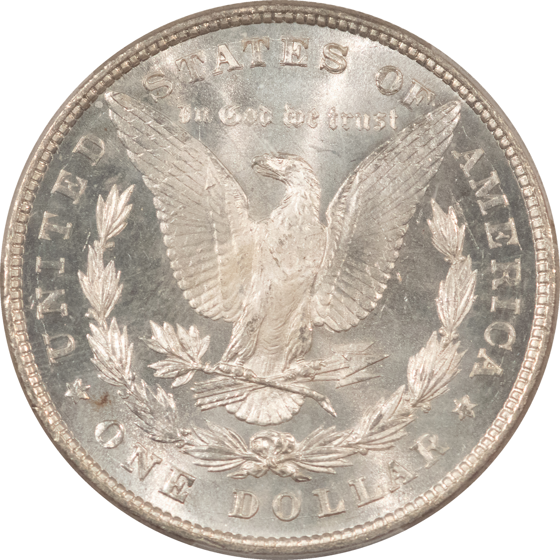 Dollars 1878 8 TF $1 MORGAN DOLLAR – PCGS MS-64, BLAST WHITE! FIRST YEAR MORGAN! Dollars 1878 8 TF $1 MORGAN DOLLAR – PCGS MS-64, BLAST WHITE! FIRST YEAR MORGAN!