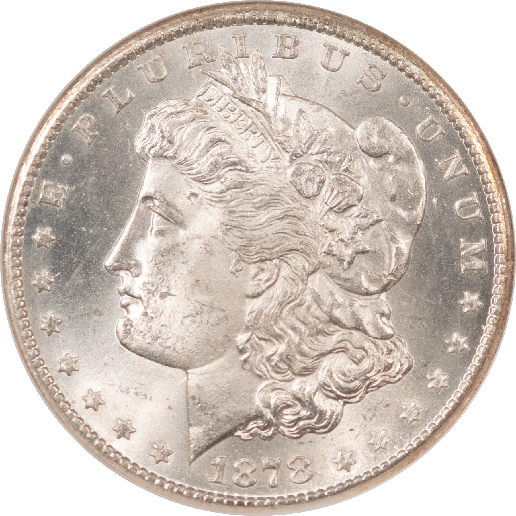 Dollars 1878-CC $1 MORGAN DOLLAR – NGC MS-63, BLAST WHITE CARSON CITY! Dollars 1878-CC $1 MORGAN DOLLAR – NGC MS-63, BLAST WHITE CARSON CITY!
