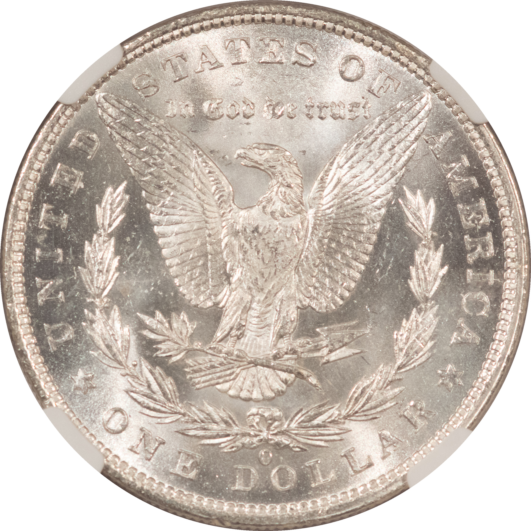 Dollars 1879-O $1 MORGAN DOLLAR – NGC MS-63, BLAST WHITE! FIRST YEAR NEW ORLEANS Dollars 1879-O $1 MORGAN DOLLAR – NGC MS-63, BLAST WHITE! FIRST YEAR NEW ORLEANS