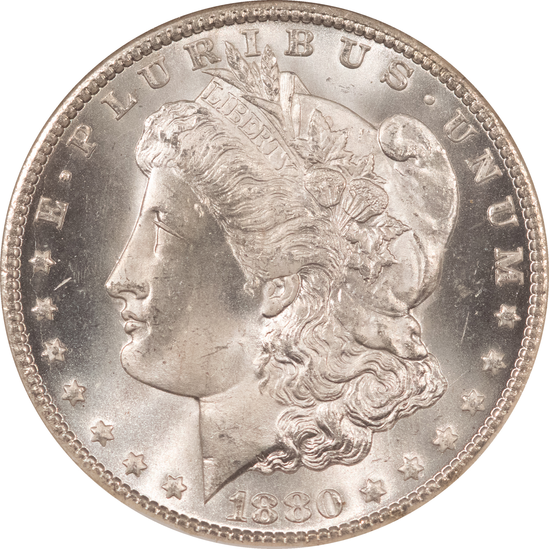 Dollars 1880-CC $1 MORGAN DOLLAR – NGC MS-65, BLAST WHITE PREMIUM QUALITY! CARSON CITY! Dollars 1880-CC $1 MORGAN DOLLAR – NGC MS-65, BLAST WHITE PREMIUM QUALITY! CARSON CITY!