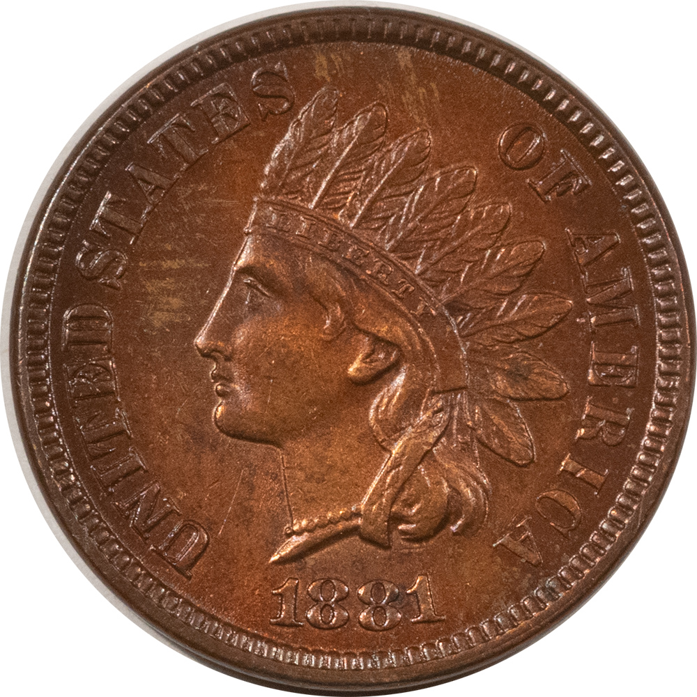 Indian 1881 INDIAN CENT – HIGH GRADE! NEARLY UNCIRCULATED BUT QUESTIONABLE COLOR! Indian 1881 INDIAN CENT – HIGH GRADE! NEARLY UNCIRCULATED BUT QUESTIONABLE COLOR!