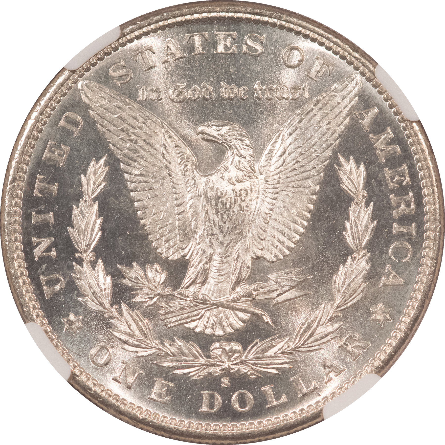 Dollars 1881-S $1 MORGAN DOLLAR – NGC MS-64, BLAST WHITE! Dollars 1881-S $1 MORGAN DOLLAR – NGC MS-64, BLAST WHITE!