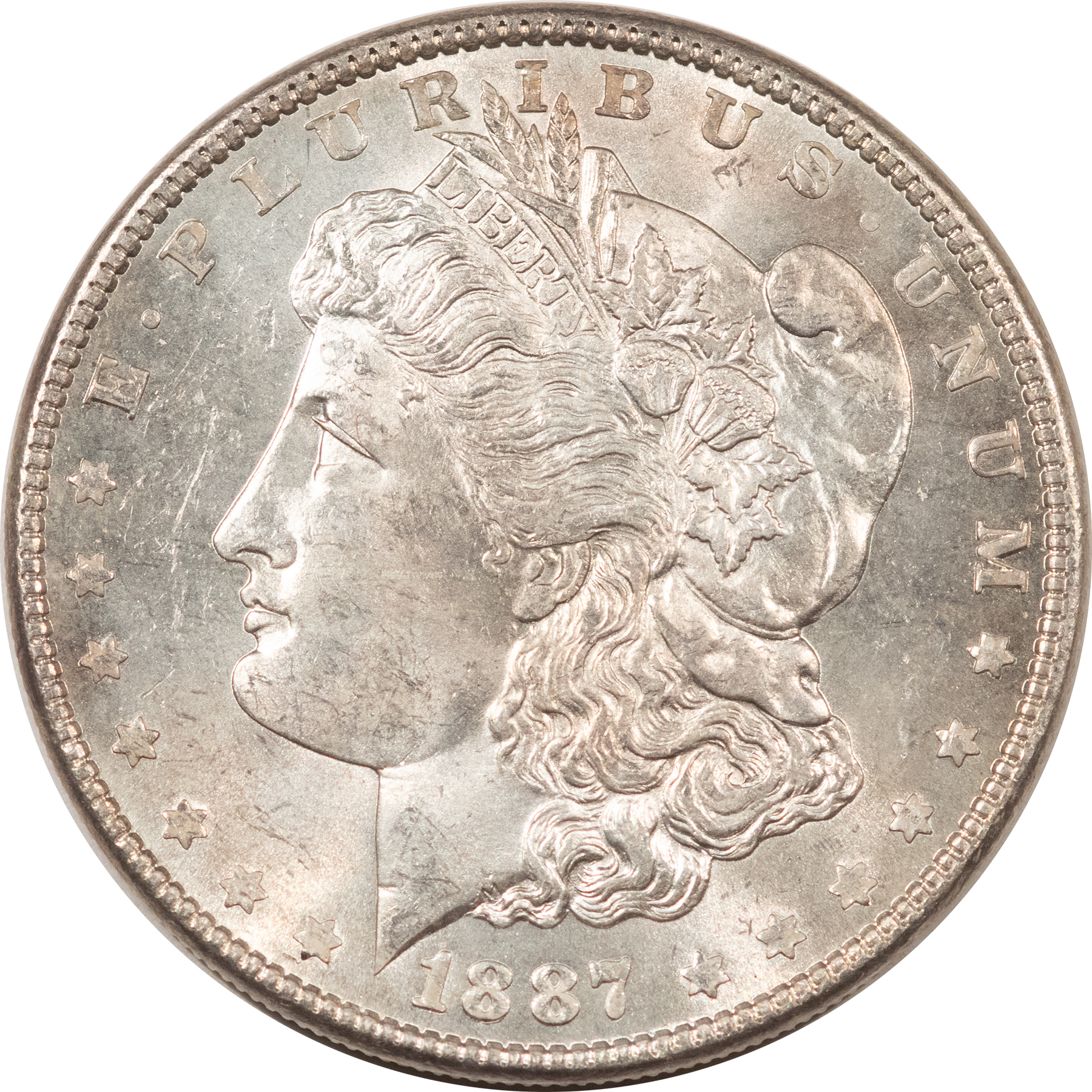 Dollars 1887 $1 MORGAN DOLLAR – FRESH & UNCIRCULATED! Dollars 1887 $1 MORGAN DOLLAR – FRESH & UNCIRCULATED!