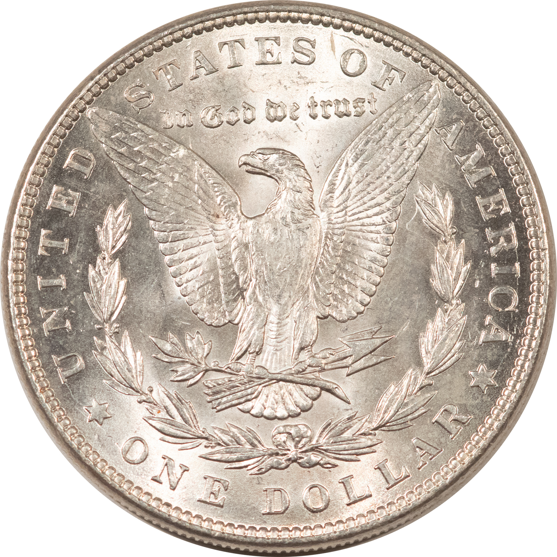 Dollars 1887 $1 MORGAN DOLLAR – WHITE & UNCIRCULATED! Dollars 1887 $1 MORGAN DOLLAR – WHITE & UNCIRCULATED!