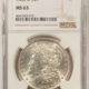 Dollars 1888 $1 MORGAN DOLLAR – NGC MS-64 PL, THROWBACK SERIES 1, PROOFLIKE GREAT LOOK! Dollars 1888 $1 MORGAN DOLLAR – NGC MS-64 PL, THROWBACK SERIES 1, PROOFLIKE GREAT LOOK!