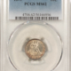 Dimes 1891-S LIBERTY SEATED DIME – PCGS GENUINE UNC DETAILS, CLEANED!