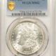 Dollars 1891-O $1 MORGAN DOLLAR – PCGS MS-63, BLAST WHITE! Dollars 1891-O $1 MORGAN DOLLAR – PCGS MS-63, BLAST WHITE!