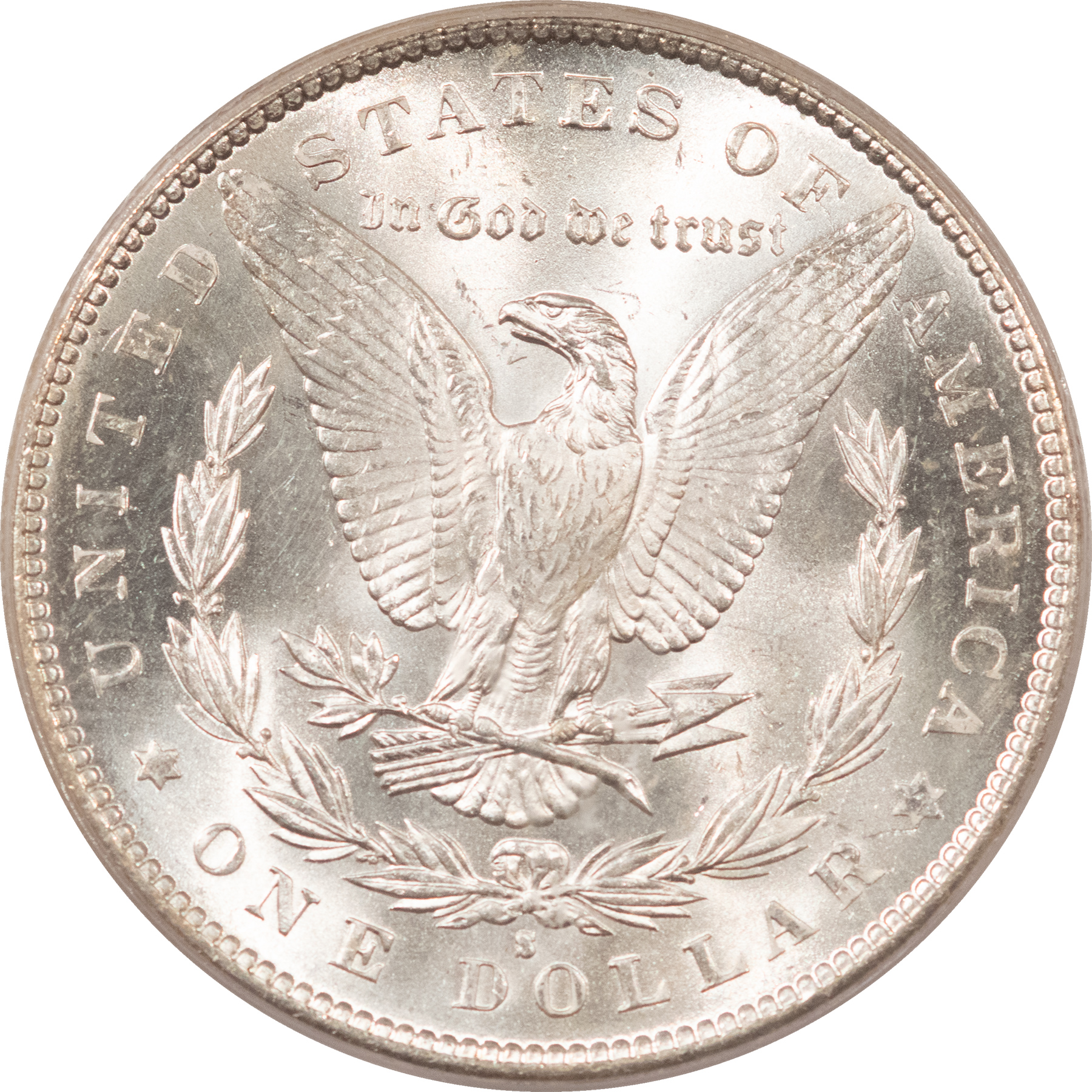 Dollars 1891-S $1 MORGAN DOLLAR – PCGS MS-63, BLAST WHITE! PREMIUM QUALITY! Dollars 1891-S $1 MORGAN DOLLAR – PCGS MS-63, BLAST WHITE! PREMIUM QUALITY!