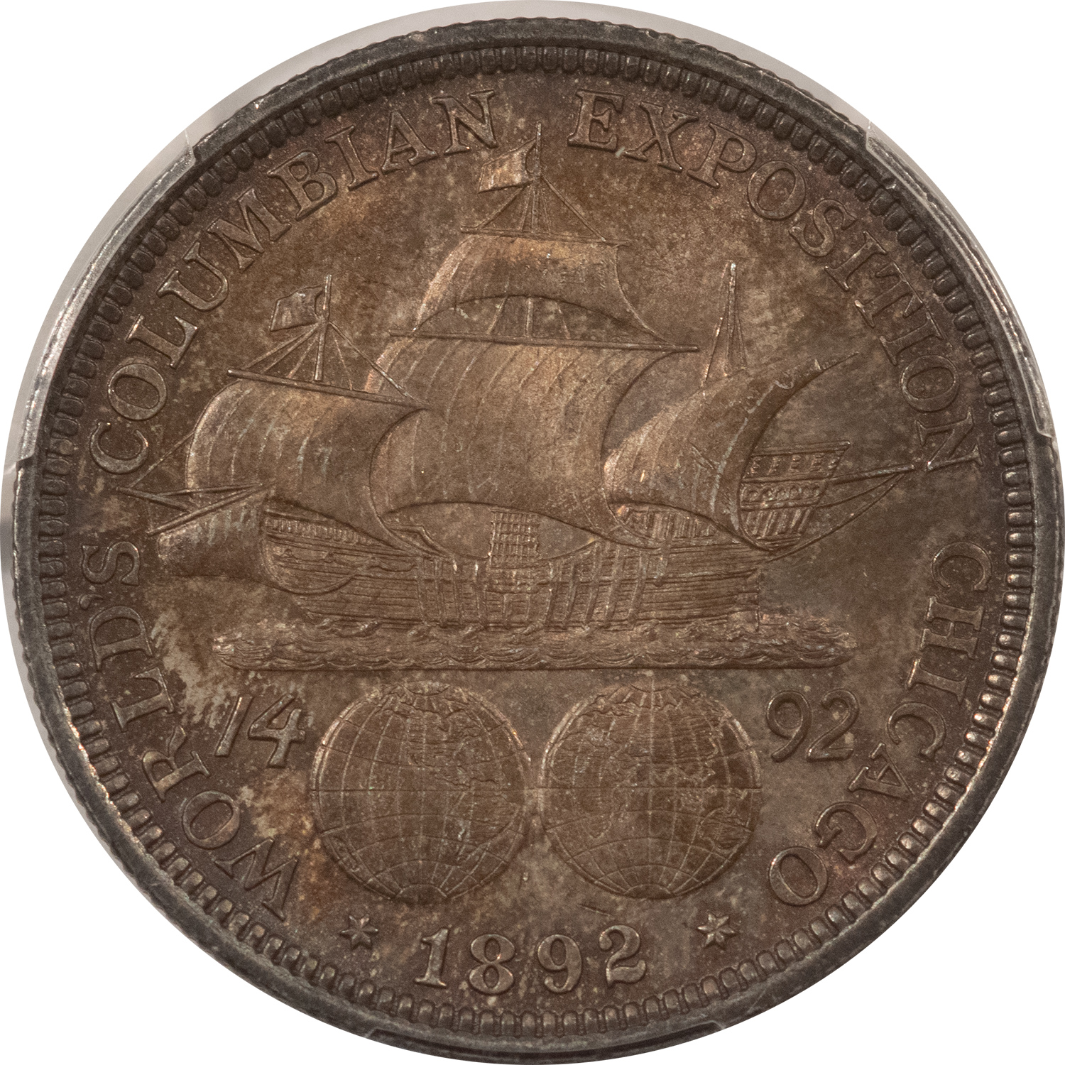 Early Commems 1892 COLUMBIAN COMMEMORATIVE HALF DOLLAR – PCGS MS-64, PRETTY & ORIGINAL! Early Commems 1892 COLUMBIAN COMMEMORATIVE HALF DOLLAR – PCGS MS-64, PRETTY & ORIGINAL!