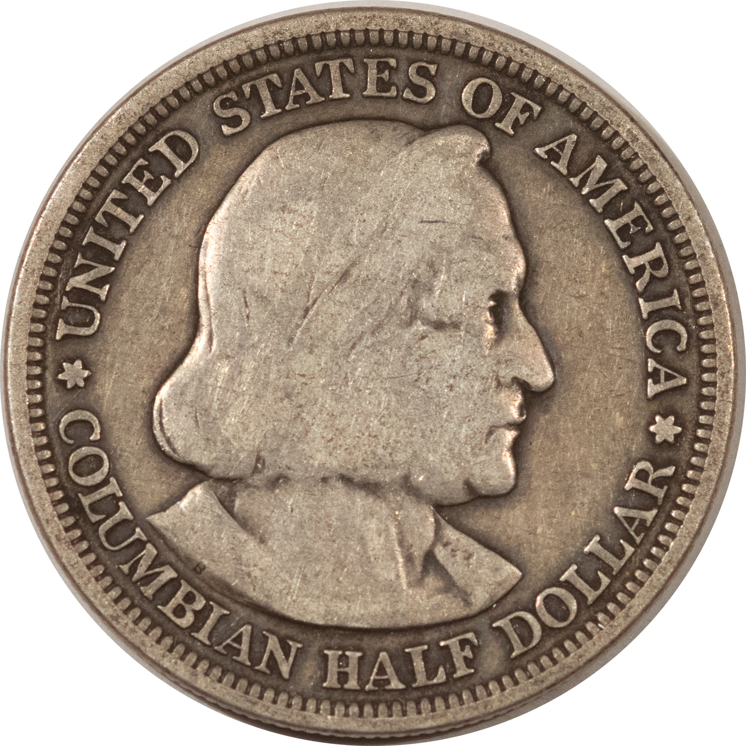 Early Commems 1893 COLUMBIAN COMMEMORATIVE HALF DOLLAR – PLEASING CIRCULATED EXAMPLE! Early Commems 1893 COLUMBIAN COMMEMORATIVE HALF DOLLAR – PLEASING CIRCULATED EXAMPLE!