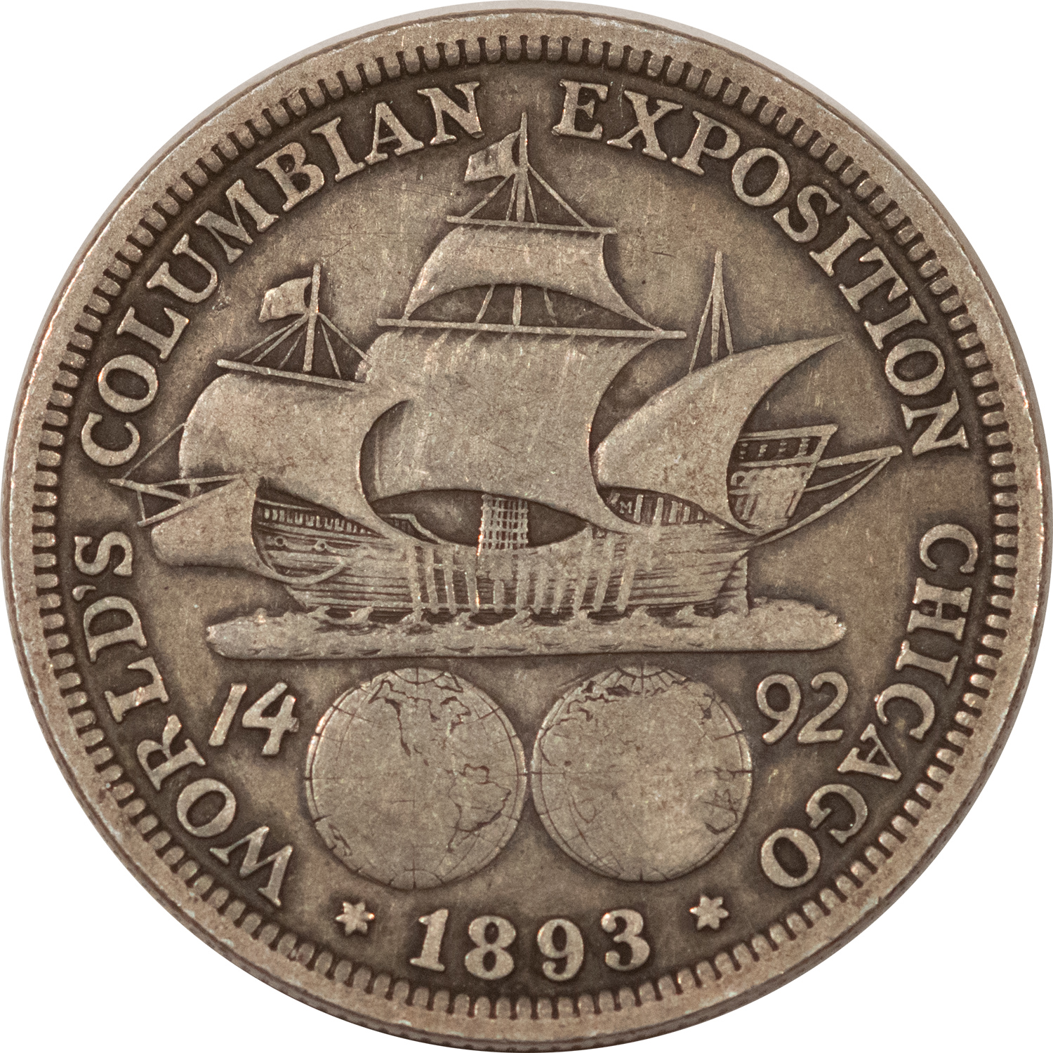 Early Commems 1893 COLUMBIAN COMMEMORATIVE HALF DOLLAR – PLEASING CIRCULATED EXAMPLE! Early Commems 1893 COLUMBIAN COMMEMORATIVE HALF DOLLAR – PLEASING CIRCULATED EXAMPLE!