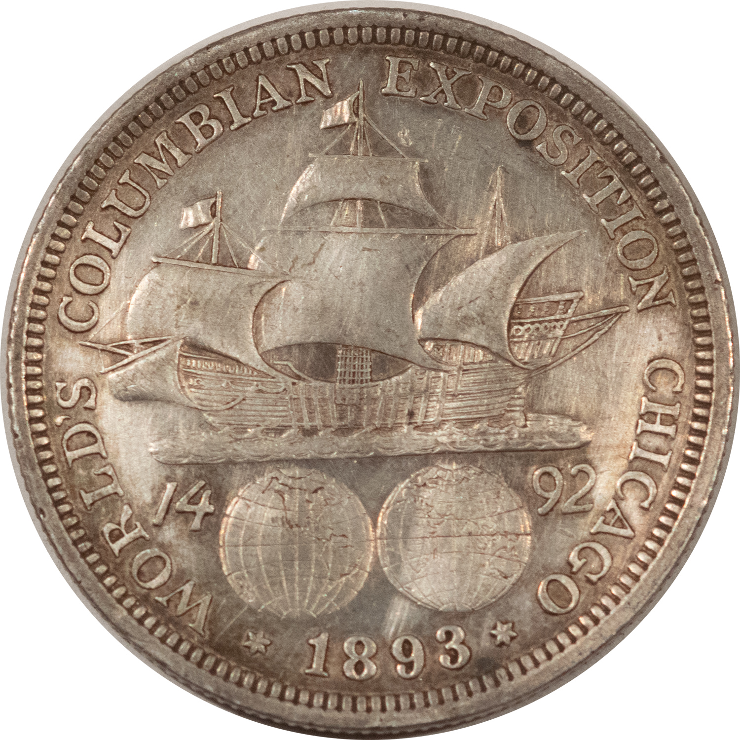 Early Commems 1893 COLUMBIAN COMMEMORATIVE HALF DOLLAR – UNCIRCULATED BUT CLEANED! Early Commems 1893 COLUMBIAN COMMEMORATIVE HALF DOLLAR – UNCIRCULATED BUT CLEANED!