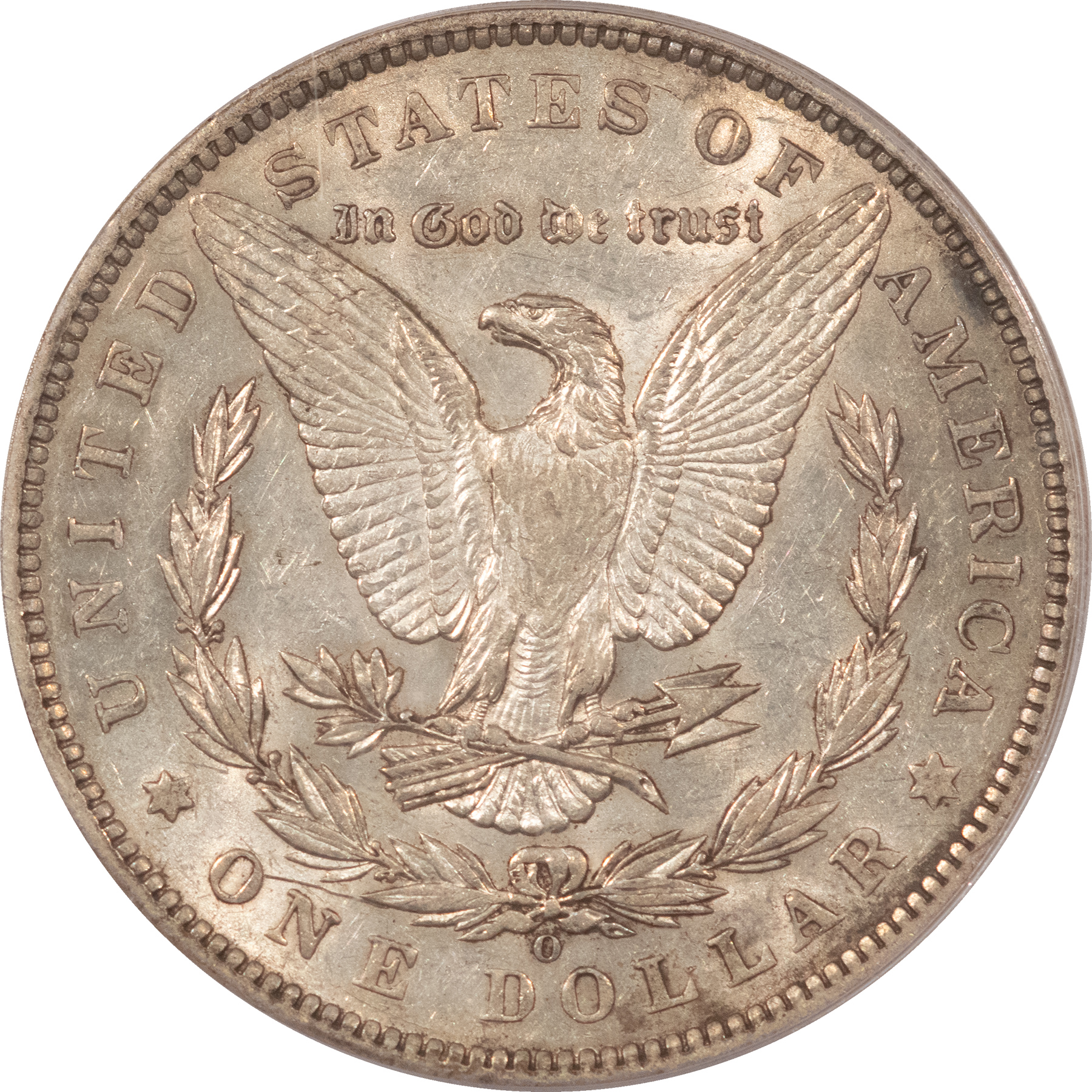 Dollars 1897-O $1 MORGAN DOLLAR – PCGS AU-53, FLASHY! Dollars 1897-O $1 MORGAN DOLLAR – PCGS AU-53, FLASHY!