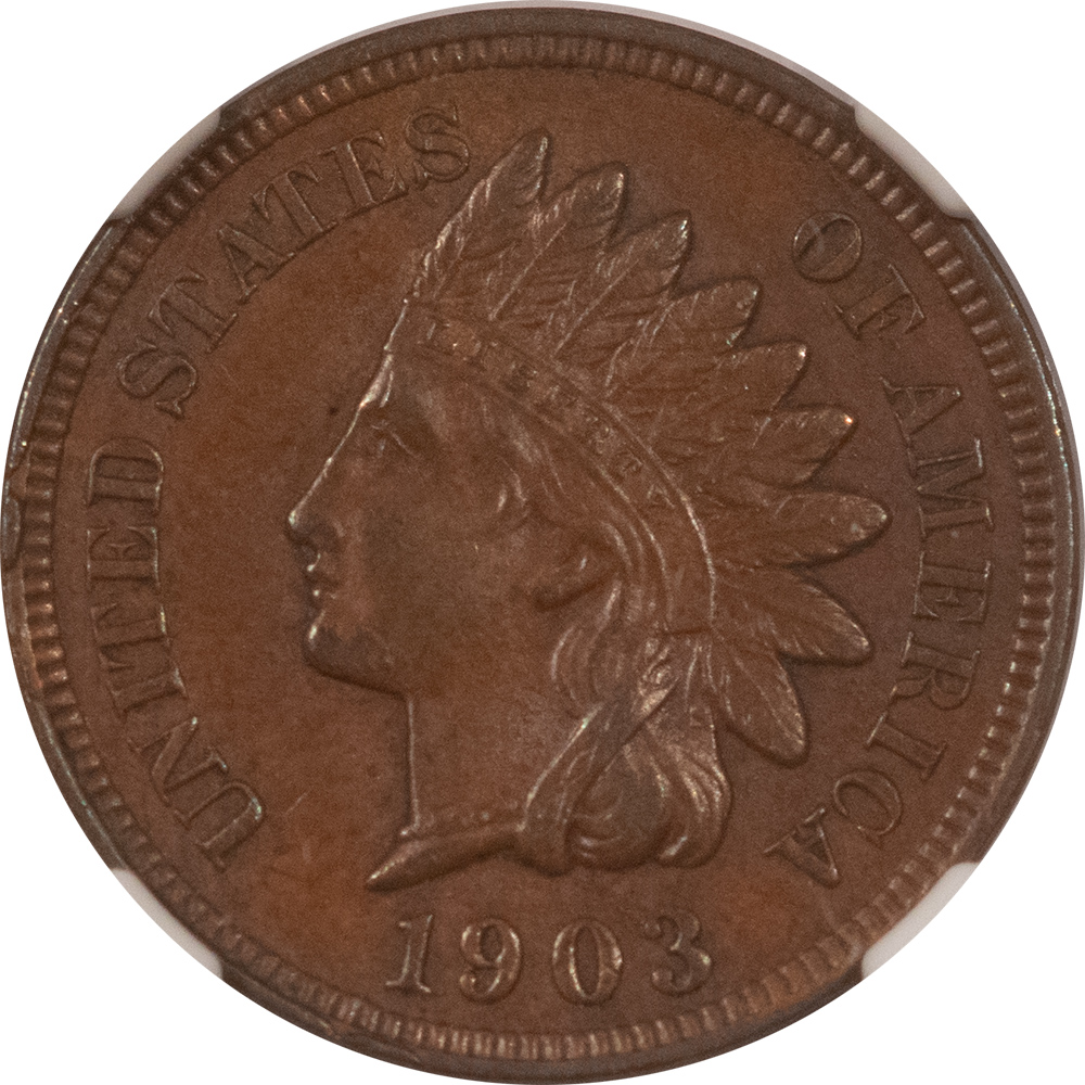Indian 1903 INDIAN CENT – NGC MS-62 BN! Indian 1903 INDIAN CENT – NGC MS-62 BN!