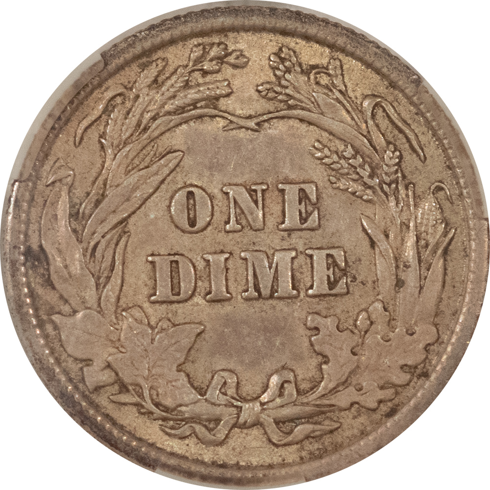 Barber Dimes 1908 BARBER DIME – CACG AU-50, CAC APPROVED! Barber Dimes 1908 BARBER DIME – CACG AU-50, CAC APPROVED!