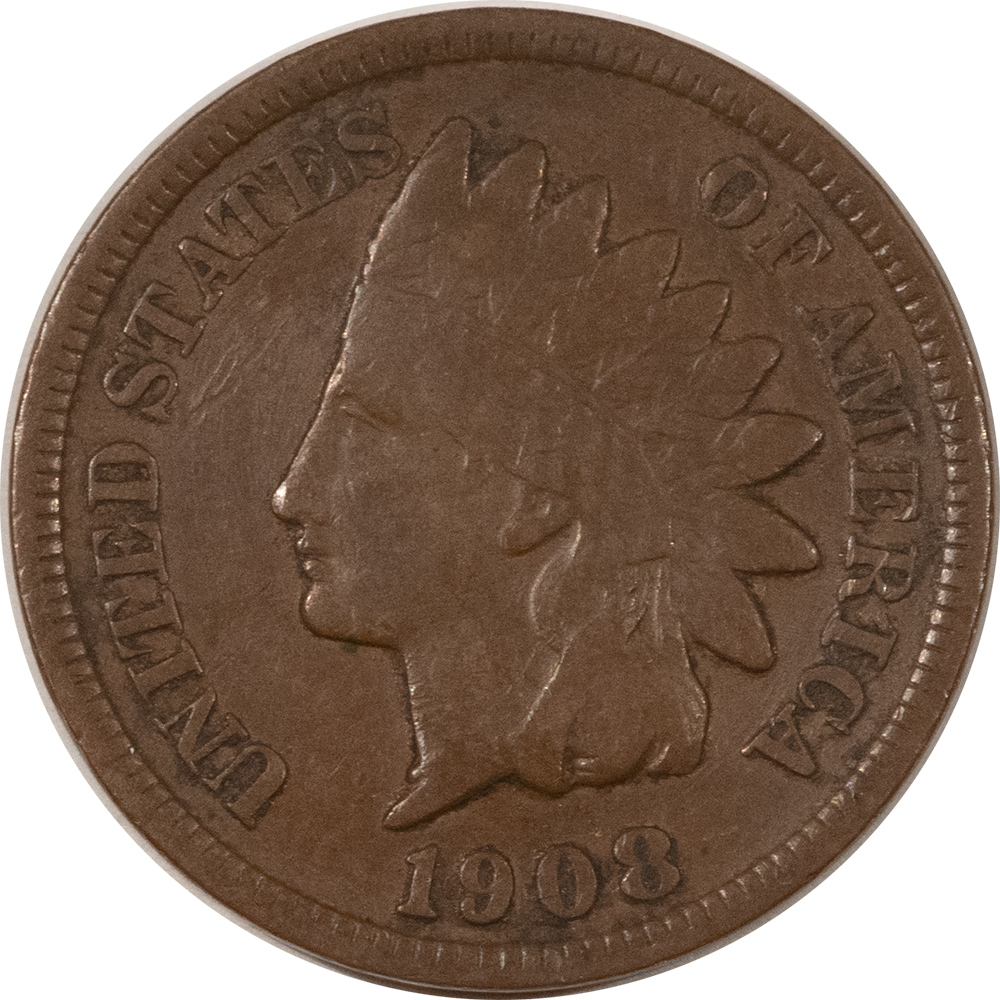 Indian 1908-S INDIAN CENT – PLEASING CIRCULATED EXAMPLE! KEY-DATE! Indian 1908-S INDIAN CENT – PLEASING CIRCULATED EXAMPLE! KEY-DATE!