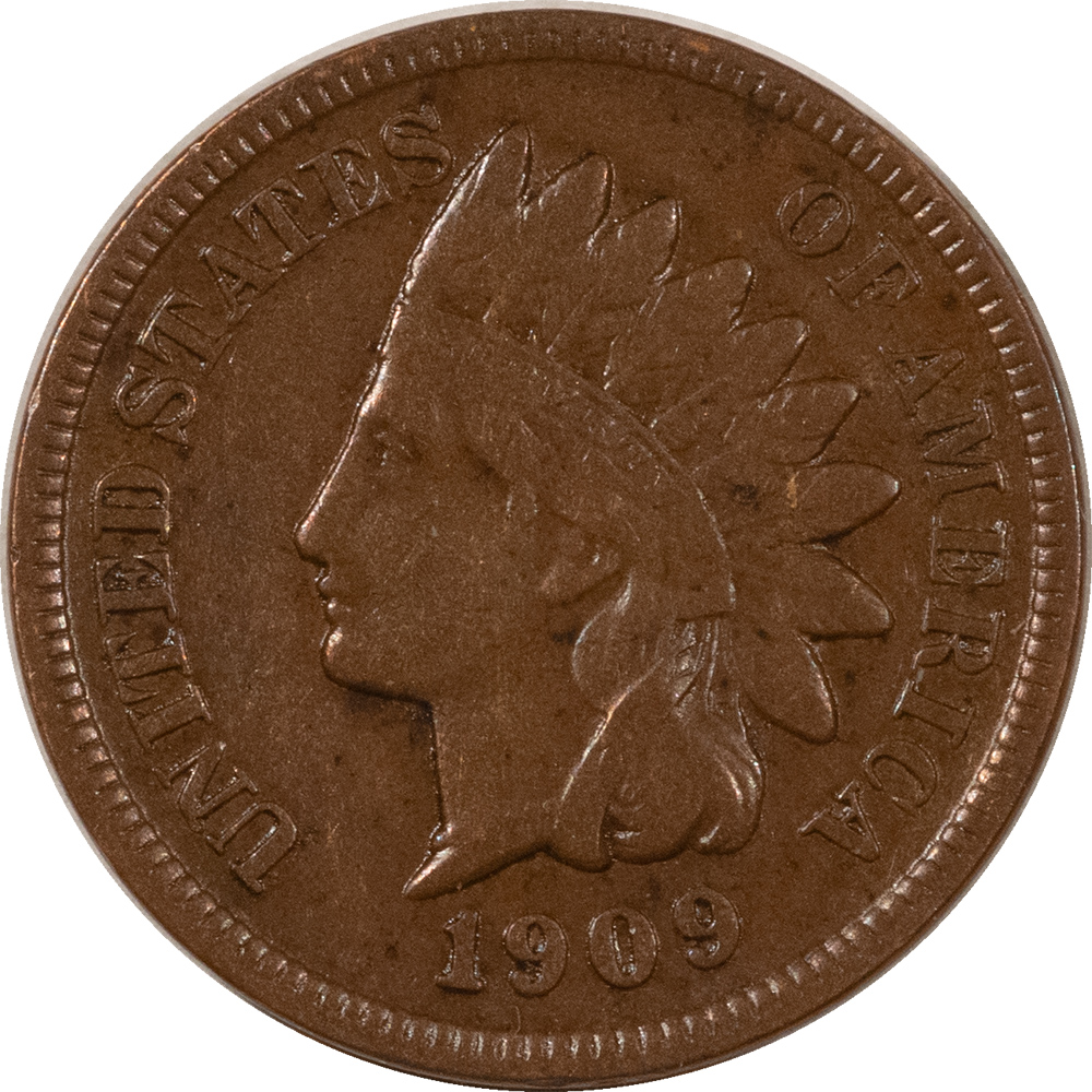 Indian 1909-S INDIAN CENT – HIGH GRADE CIRCULATED EXAMPLE! KEY-DATE! Indian 1909-S INDIAN CENT – HIGH GRADE CIRCULATED EXAMPLE! KEY-DATE!