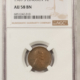 Lincoln Cents (Wheat) 1914-D LINCOLN CENT – PCGS VF-30, KEY DATE!