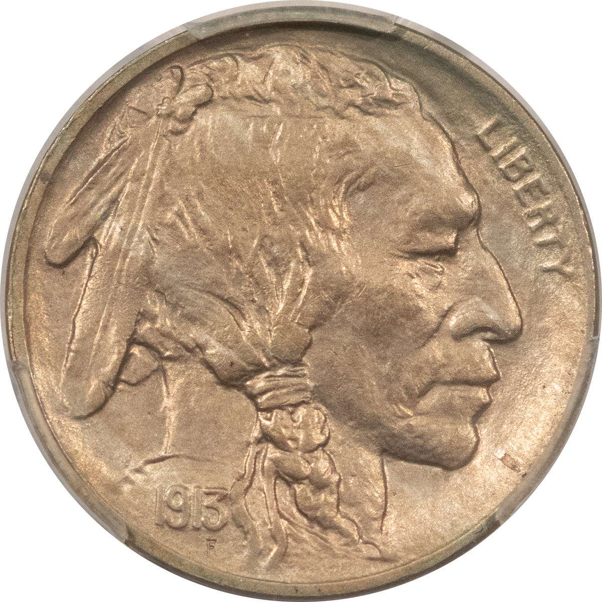 Buffalo Nickels 1913 TYPE 2 BUFFALO NICKEL – PCGS MS-64, FRESH & PREMIUM QUALITY! Buffalo Nickels 1913 TYPE 2 BUFFALO NICKEL – PCGS MS-64, FRESH & PREMIUM QUALITY!