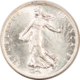 Bullion 1915 FRANCE SILVER 2 FRANCS .2685 OZ ASW KM-845.1 – UNCIRCULATED!