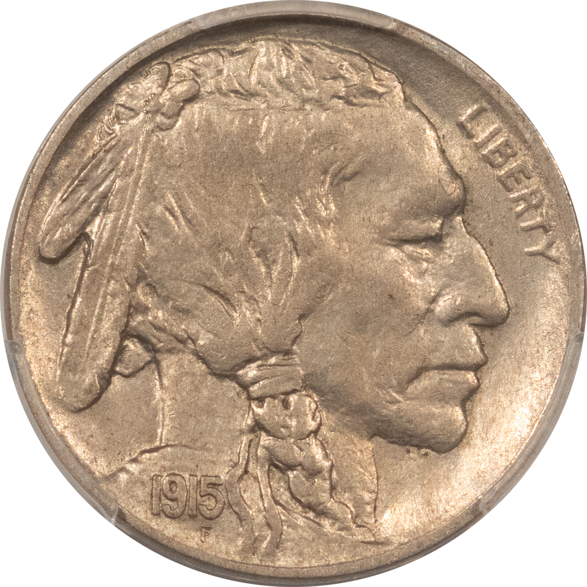 Buffalo Nickels 1915 BUFFALO NICKEL – PCGS AU-58 Buffalo Nickels 1915 BUFFALO NICKEL – PCGS AU-58