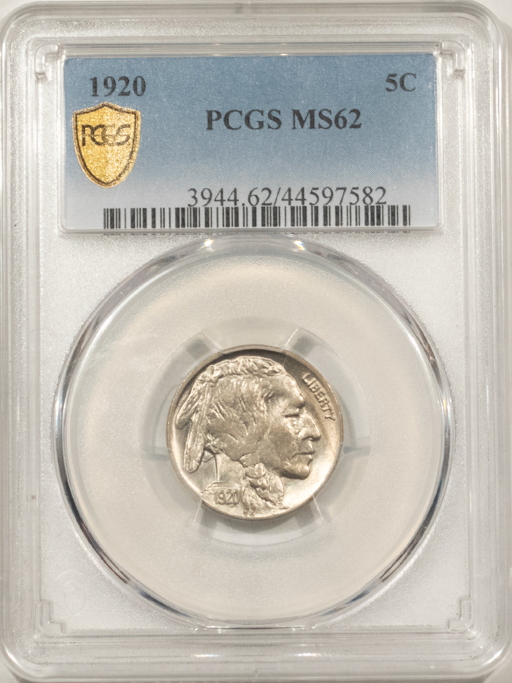 Buffalo Nickels 1920 BUFFALO NICKEL – PCGS MS-62, FLASHY! LOOKS CHOICE! Buffalo Nickels 1920 BUFFALO NICKEL – PCGS MS-62, FLASHY! LOOKS CHOICE!