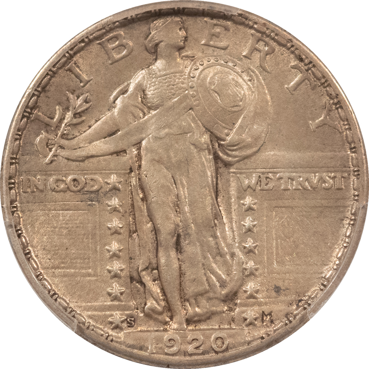 New Certified Coins 1920-S STANDING LIBERTY QUARTER – PCGS AU-58, NICE, ORIGINAL! TOUGH! New Certified Coins 1920-S STANDING LIBERTY QUARTER – PCGS AU-58, NICE, ORIGINAL! TOUGH!