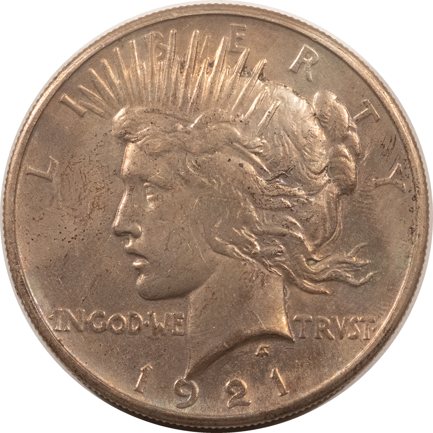 Dollars 1921 $1 PEACE DOLLAR – HIGH GRADE EXAMPLE! Dollars 1921 $1 PEACE DOLLAR – HIGH GRADE EXAMPLE!
