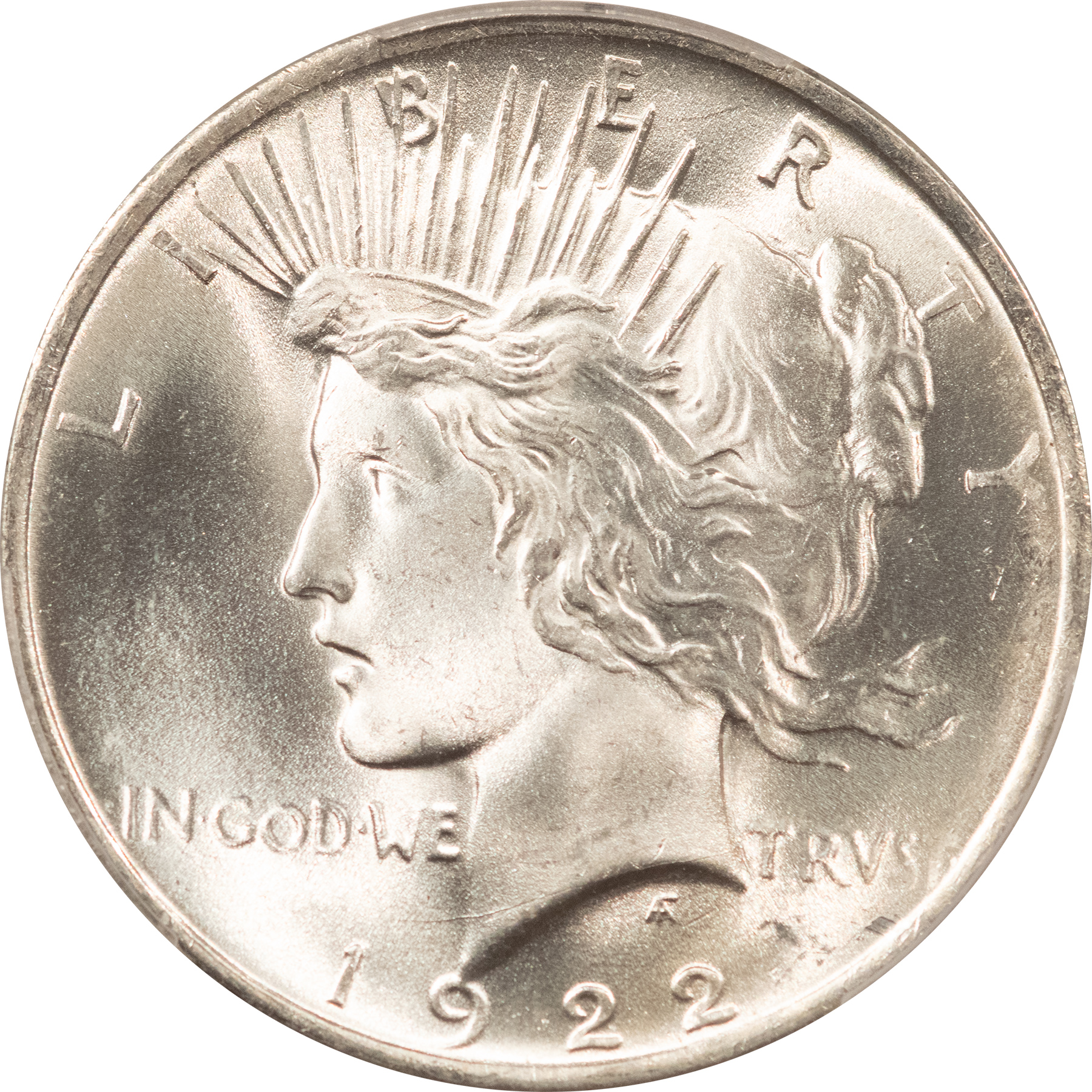 Dollars 1922 $1 PEACE DOLLAR – PCGS MS-66, FRESH, FROSTY & PREMIUM QUALITY BLAZER! Dollars 1922 $1 PEACE DOLLAR – PCGS MS-66, FRESH, FROSTY & PREMIUM QUALITY BLAZER!
