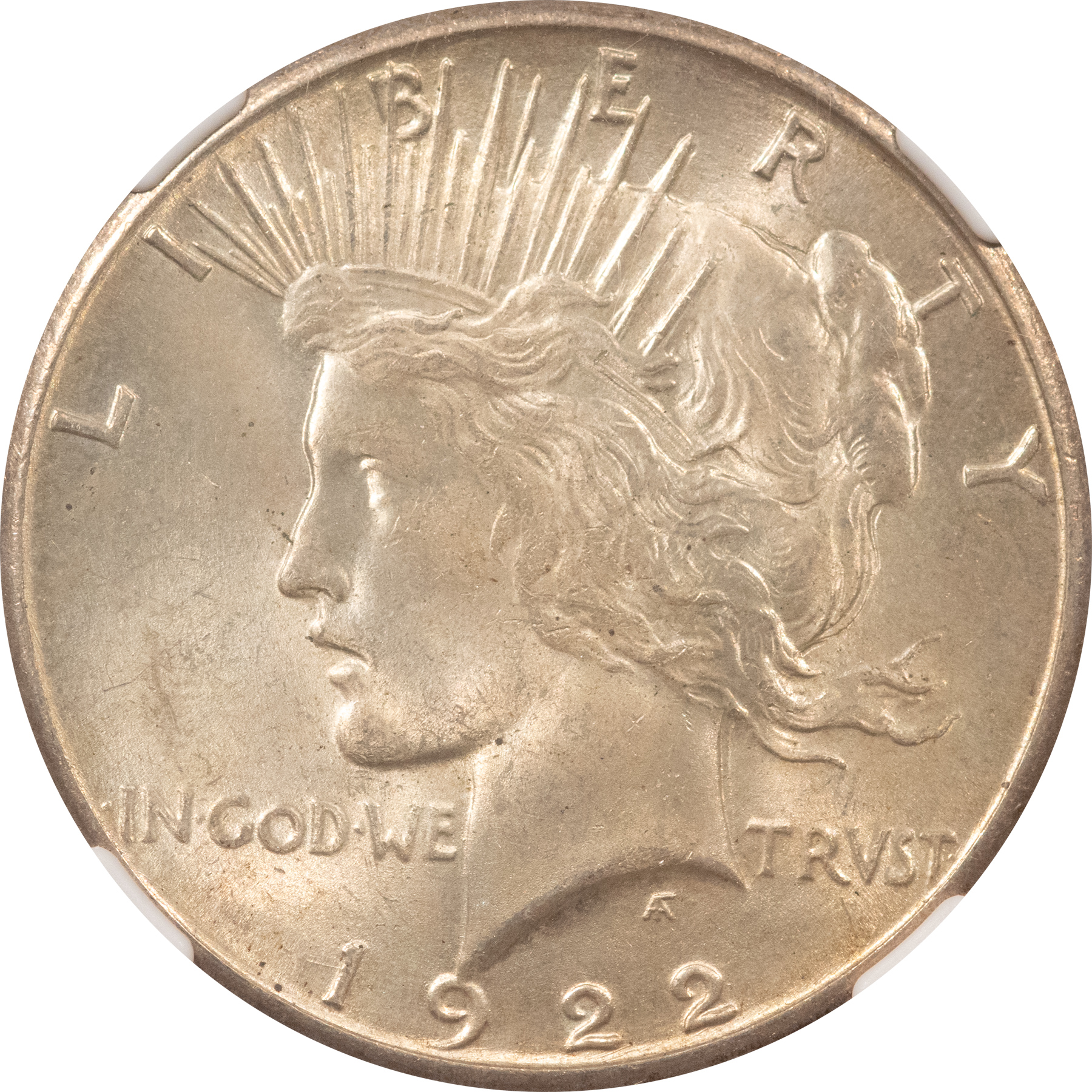 Dollars 1922-S $1 PEACE DOLLAR – NGC MS-64, FRESH & ORIGINAL! Dollars 1922-S $1 PEACE DOLLAR – NGC MS-64, FRESH & ORIGINAL!