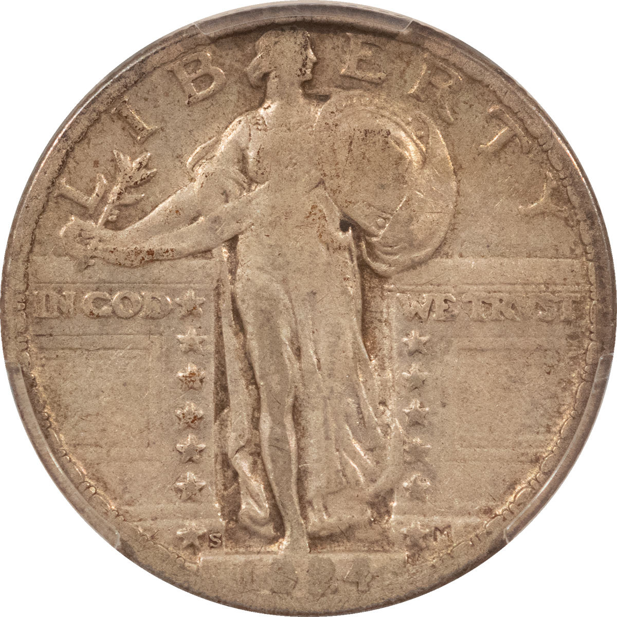 New Certified Coins 1924-S STANDING LIBERTY QUARTER – PCGS VF-20, NICE & WHOLESOME! New Certified Coins 1924-S STANDING LIBERTY QUARTER – PCGS VF-20, NICE & WHOLESOME!